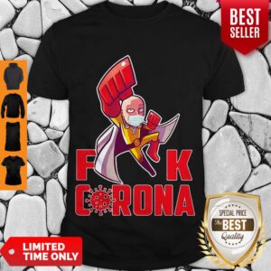 Official Saitaman Fuck Corona Covid-19 Shirt