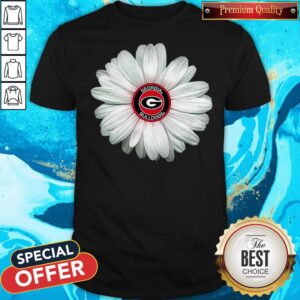 Official Georgia Bulldogs Daisy Flower Shirt