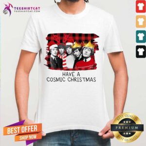 Nice The Rolling Stones Have A Cosmic Christmas Shirt