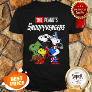 The Peanuts Snoopyvengers Avengers Endgame MCU Shirt