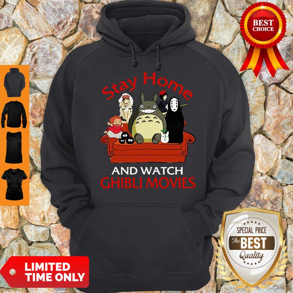 Awesome Stay Home And Watch Ghibli movies Shirt