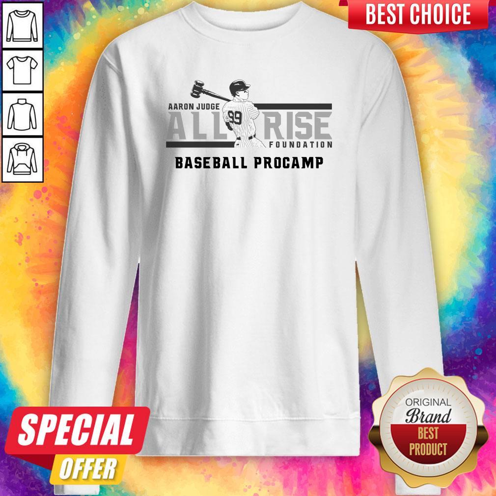 Aaron Judge All Rise Foundation Baseball Procamp Shirt