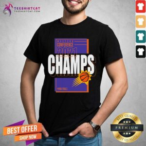 Western Conference 2021 Champs NBA Finals Basketball Shirt