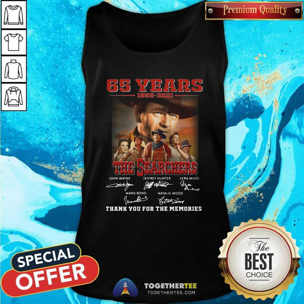 Awesome 65 Years 1956 2021 The Searchers Signatures Shirt