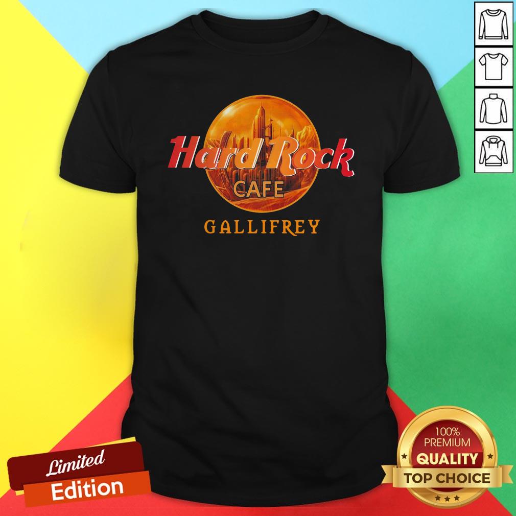 Awesome Hard Rock Cafe Gallifrey Shirt
