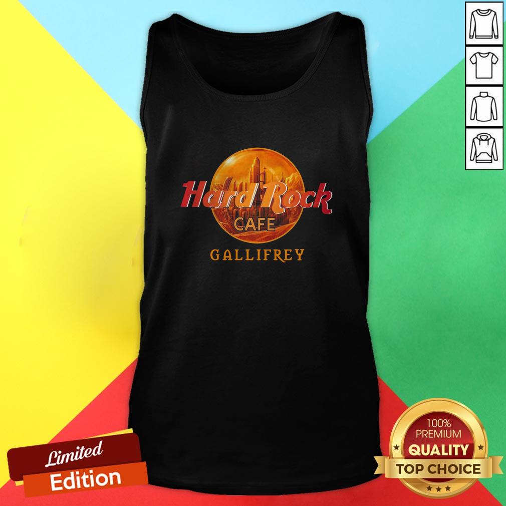Awesome Hard Rock Cafe Gallifrey Shirt