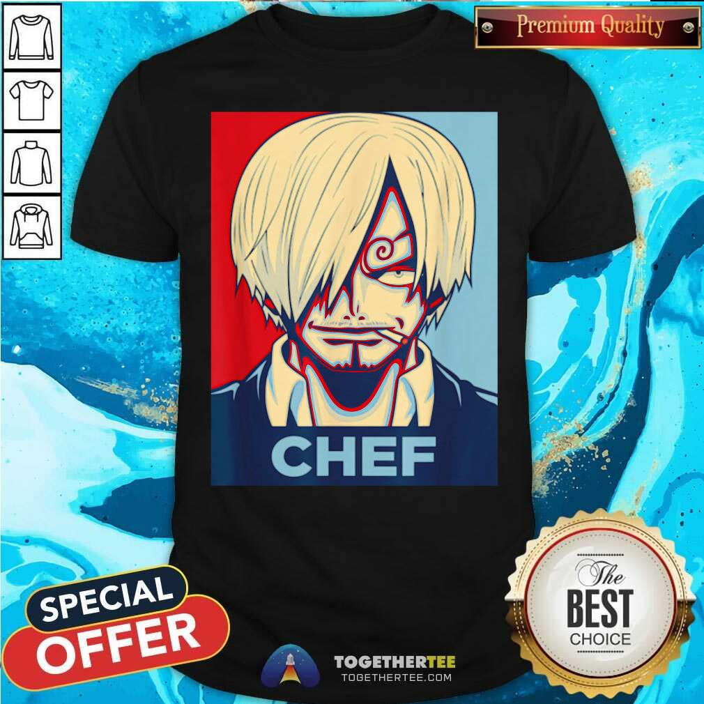 Awesome One Piece Sanji Chef Shirt
