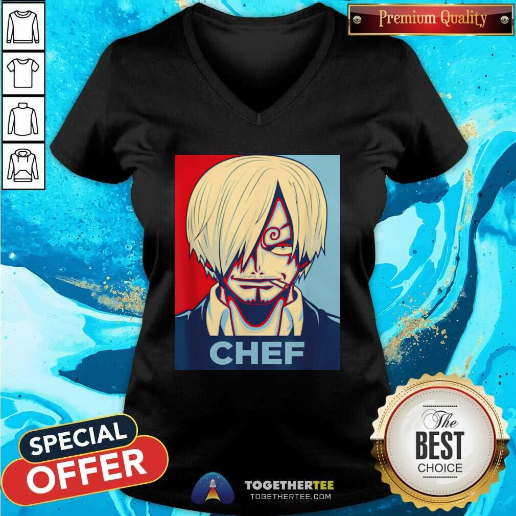 Awesome One Piece Sanji Chef Shirt