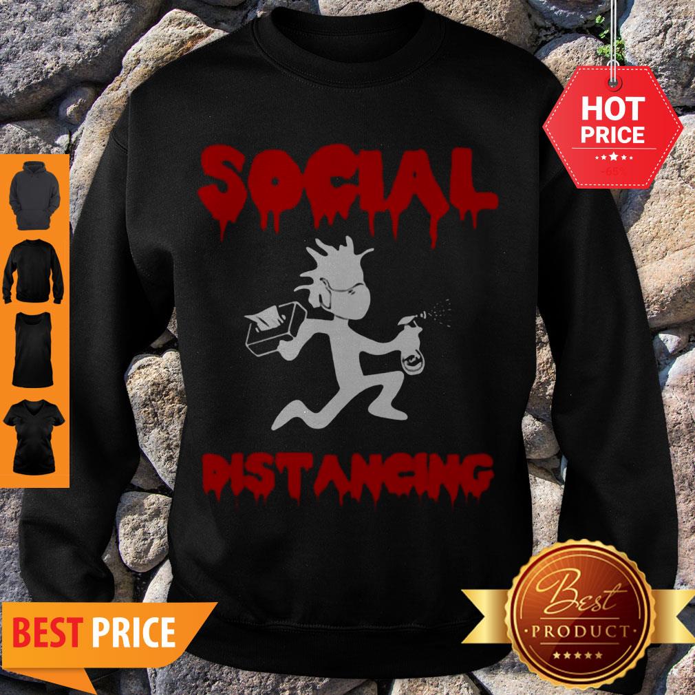Awesome Rick Sanchez Social Distancing Coronavirus Shirt