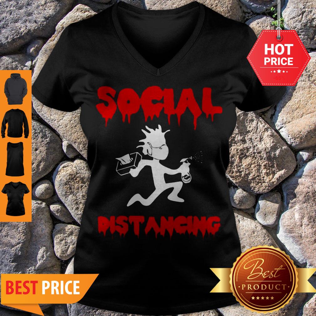 Awesome Rick Sanchez Social Distancing Coronavirus Shirt