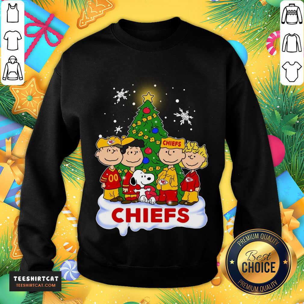 Awesome Snoopy The Peanuts Kansas City Chiefs Christmas Sweaters Shirt
