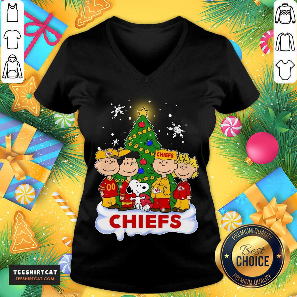 Awesome Snoopy The Peanuts Kansas City Chiefs Christmas Sweaters Shirt