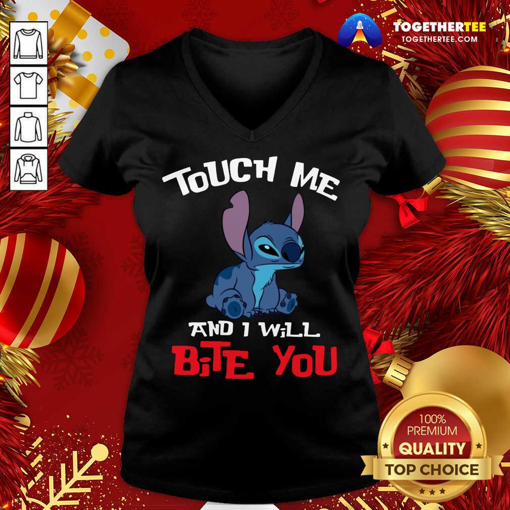 Awesome Stitch Touch Me And I Will Bite You Shirt