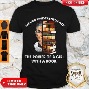 Premium Book The Power Of A Girl Shirt