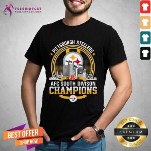 Awesome Pittsburgh Steelers 2020 Nfc South Division Champion Shirt