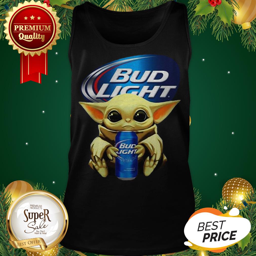 Baby Yoda Hug Bud Light Budweiser Star Wars Mandalorian Shirt