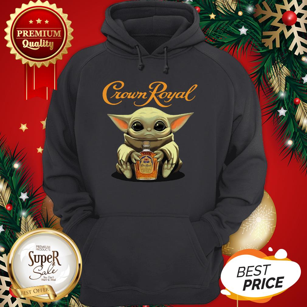 Baby Yoda hug Crown Royal Star Wars Mandalorian Shirt
