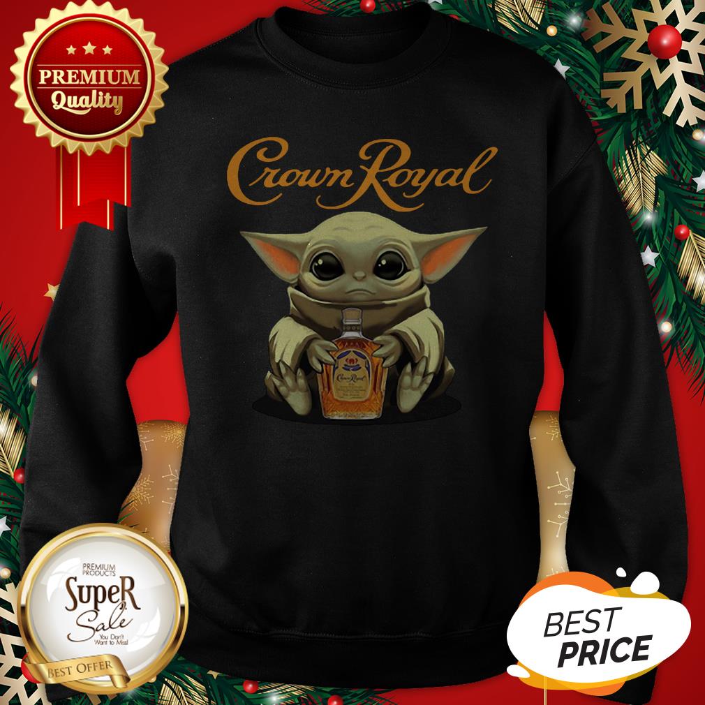 Baby Yoda hug Crown Royal Star Wars Mandalorian Shirt