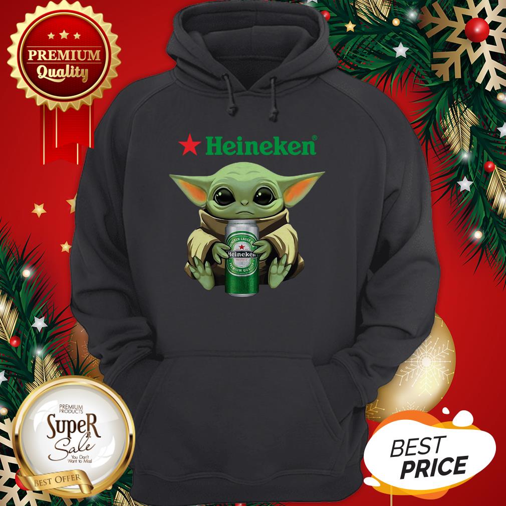 Baby Yoda hug Heineken Star Wars Mandalorian shirt