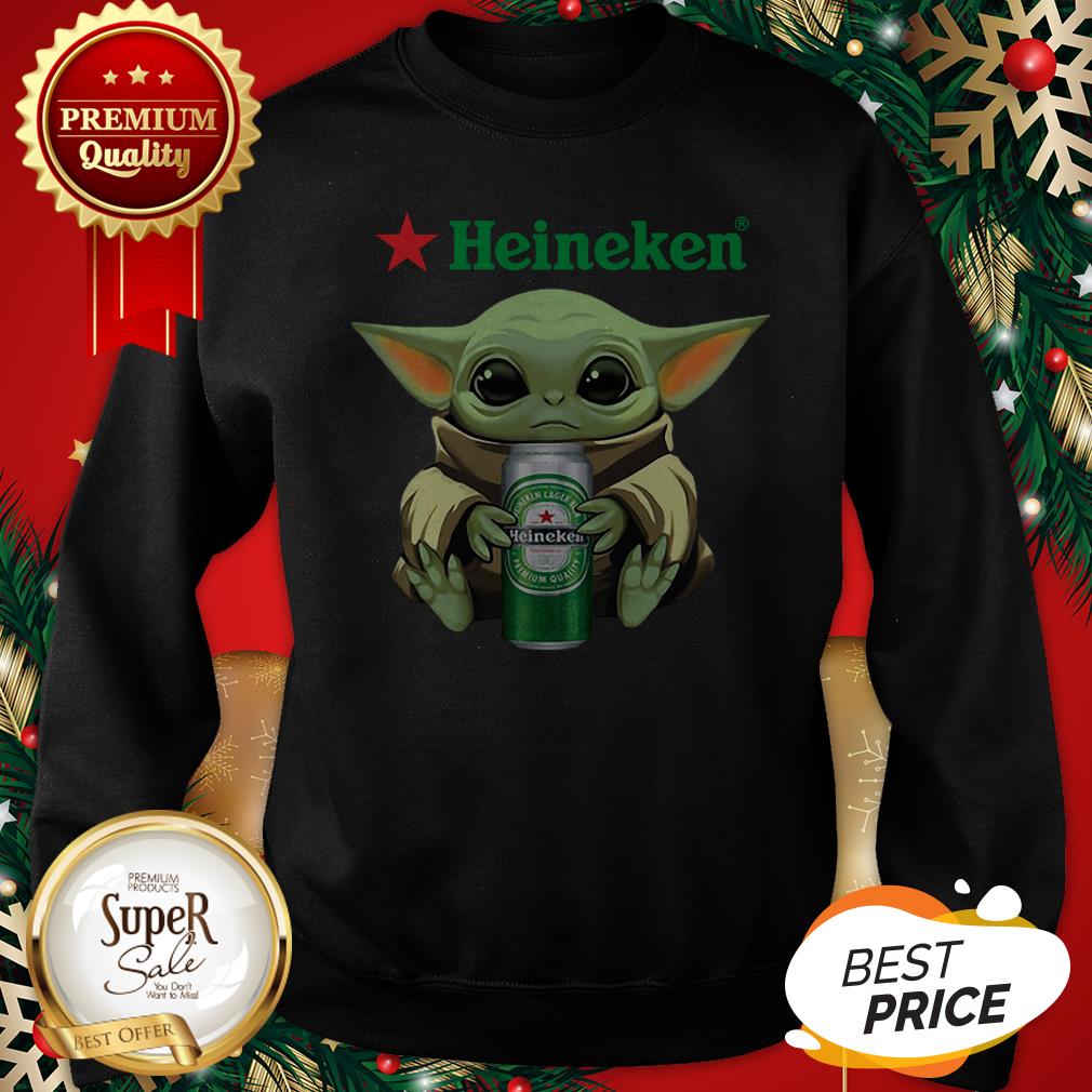 Baby Yoda hug Heineken Star Wars Mandalorian shirt