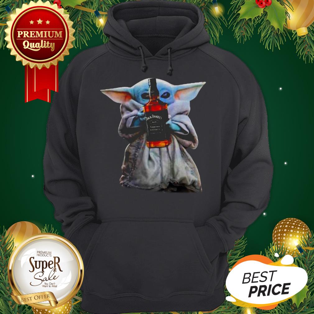 Baby Yoda Hug Jack Daniel Star Wars Mandalorian Shirt