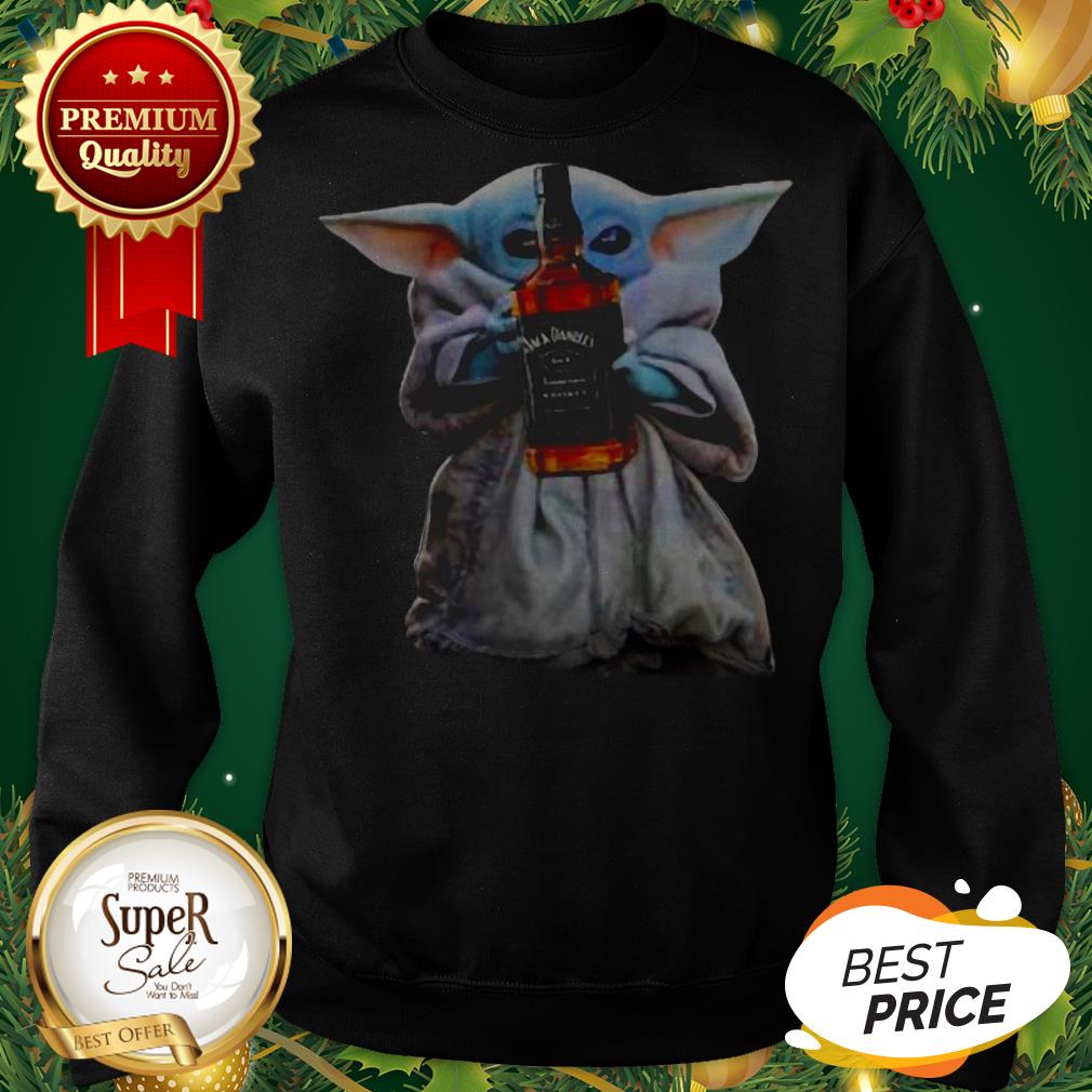 Baby Yoda Hug Jack Daniel Star Wars Mandalorian Shirt
