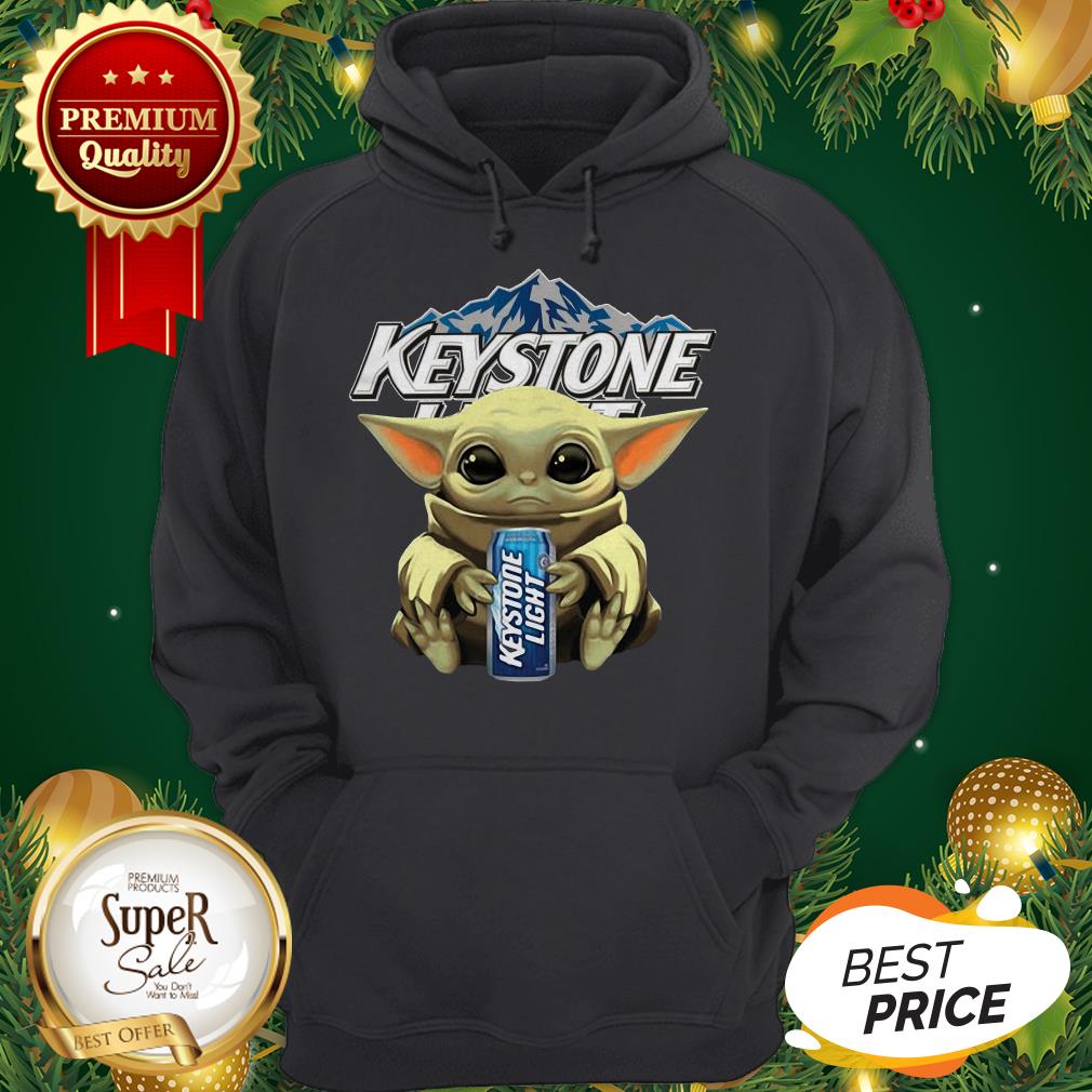 Baby Yoda Hug Keystone Light Star Wars Mandalorian Shirt