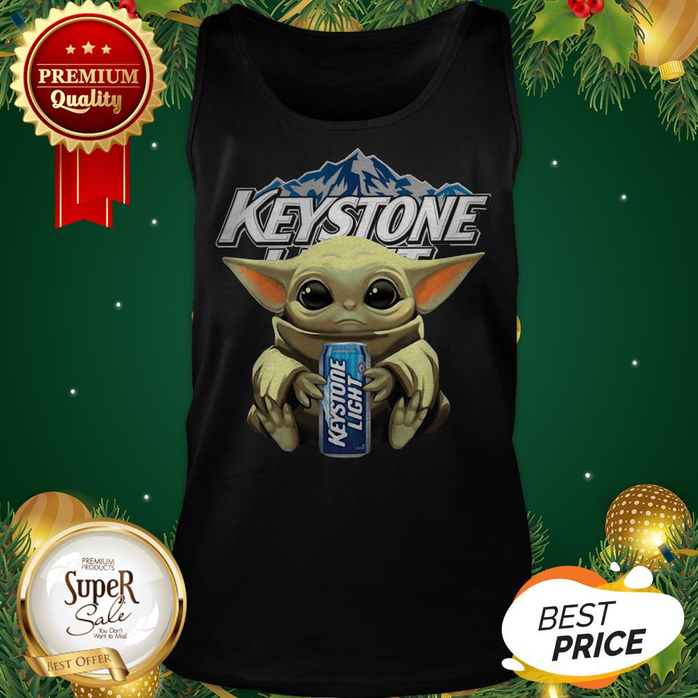Baby Yoda Hug Keystone Light Star Wars Mandalorian Shirt