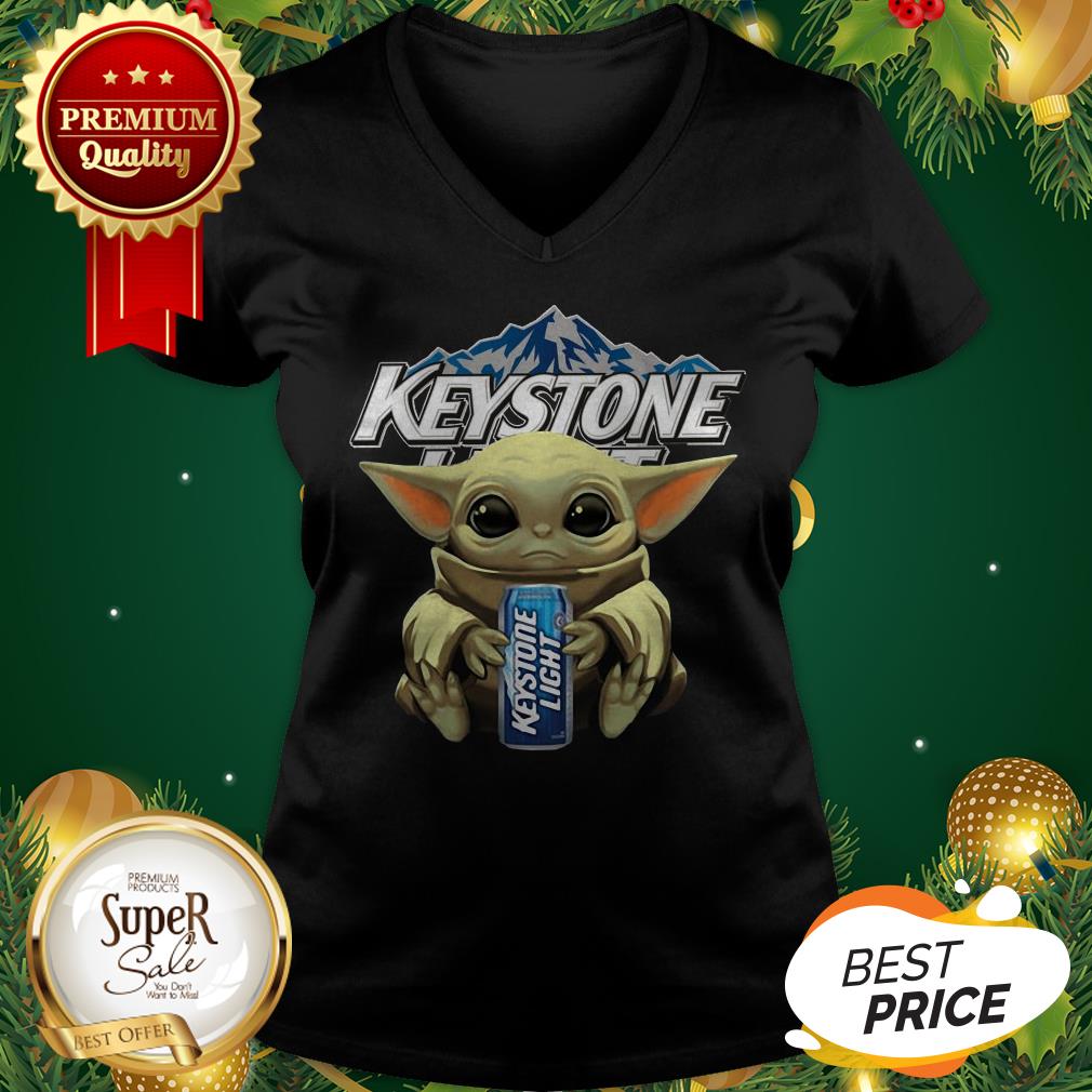 Baby Yoda Hug Keystone Light Star Wars Mandalorian Shirt