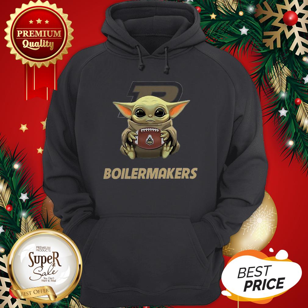 Baby Yoda Hug Purdue Boilermakers Star Wars Mandalorian Shirt