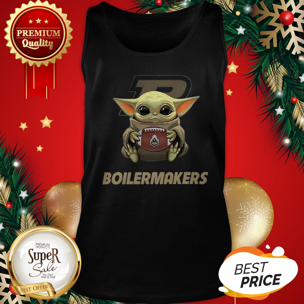 Baby Yoda Hug Purdue Boilermakers Star Wars Mandalorian Shirt