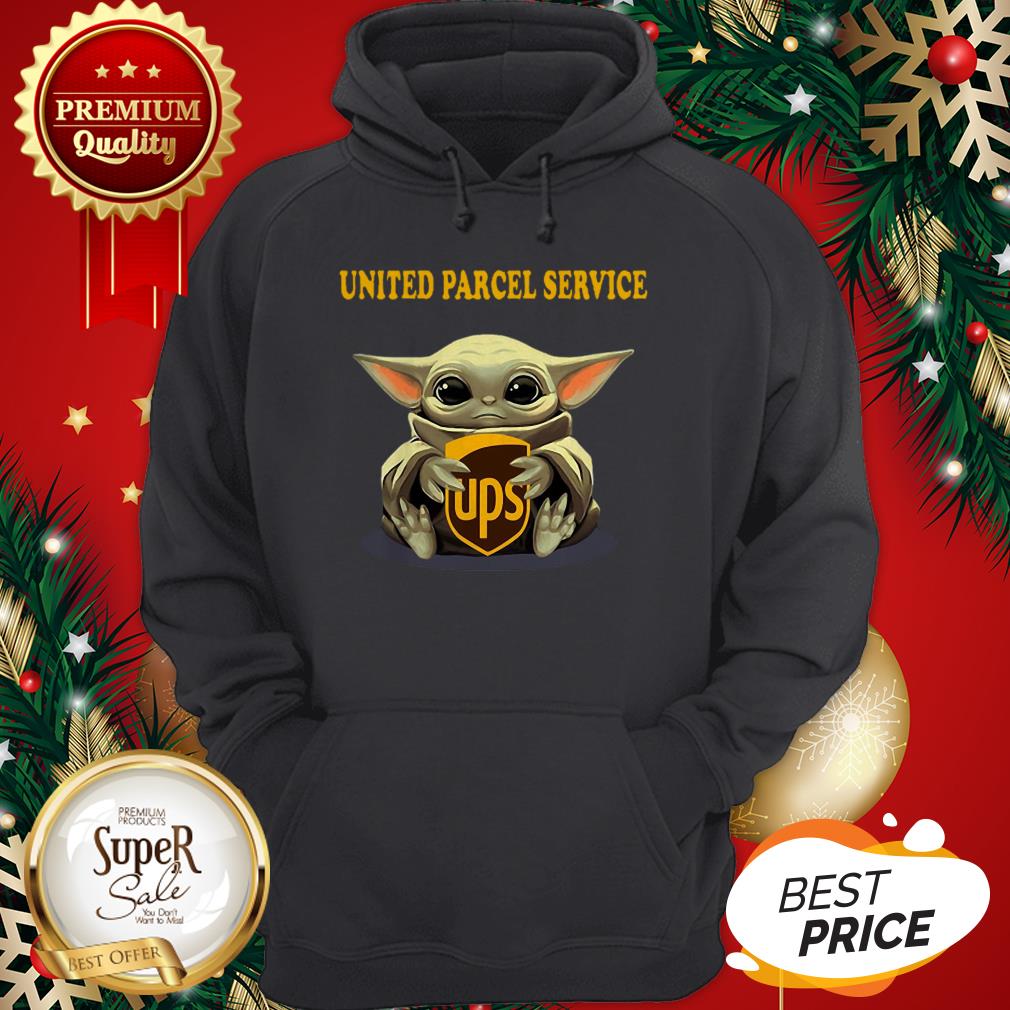 Baby Yoda Hug United Parcel Service Star Wars Mandalorian Shirt