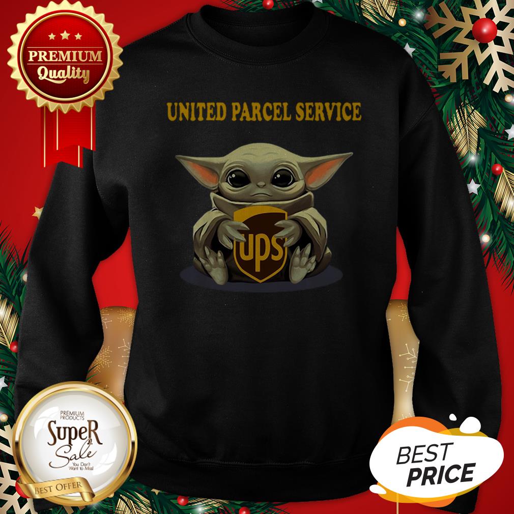 Baby Yoda Hug United Parcel Service Star Wars Mandalorian Shirt