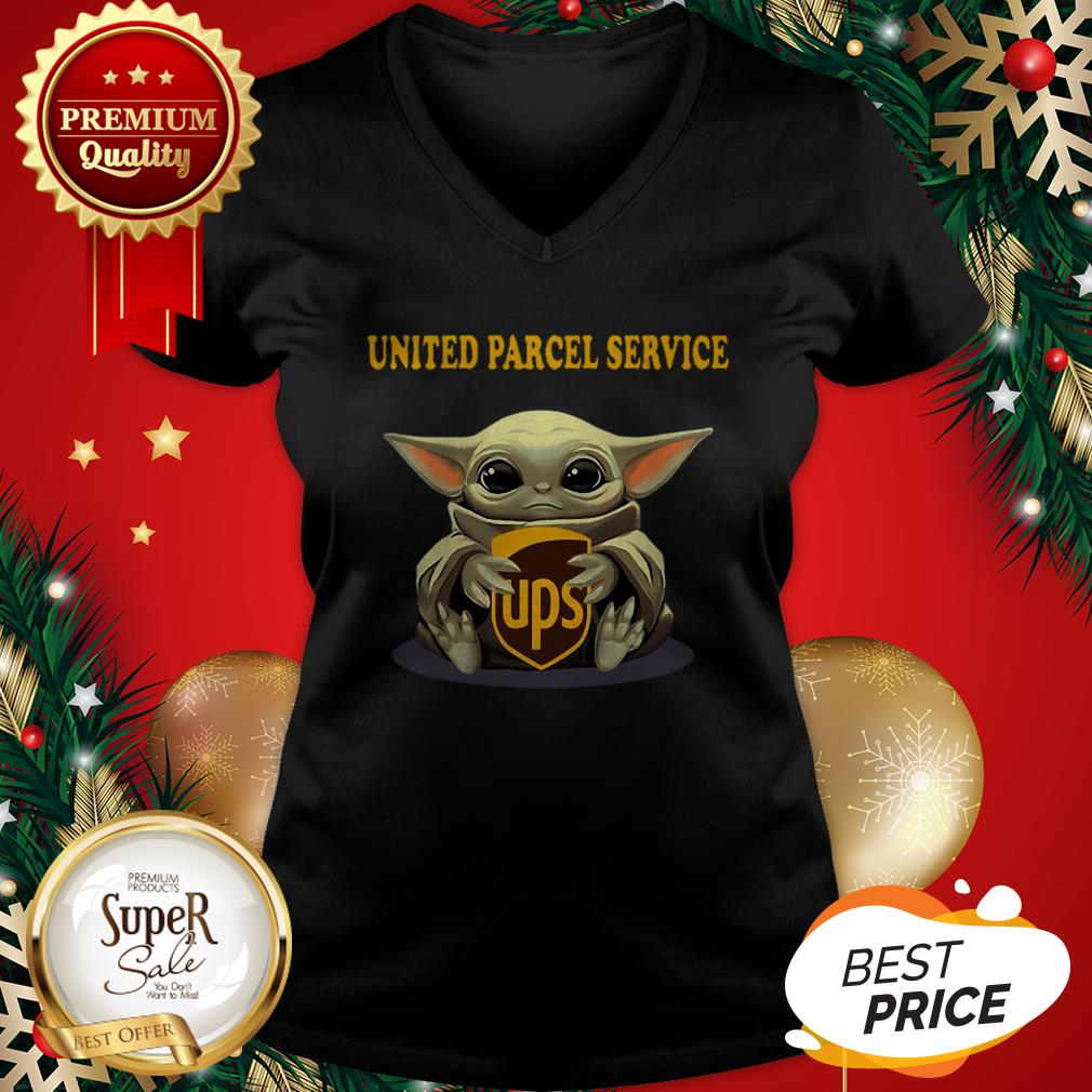 Baby Yoda Hug United Parcel Service Star Wars Mandalorian Shirt