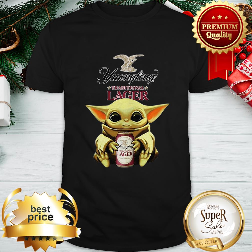 Baby Yoda Hug Yuengling Lager Beer Star Wars Shirt