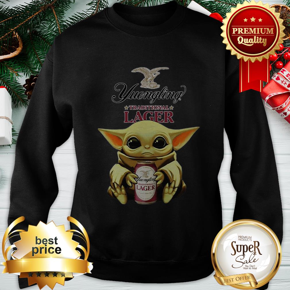 Baby Yoda Hug Yuengling Lager Beer Star Wars Shirt