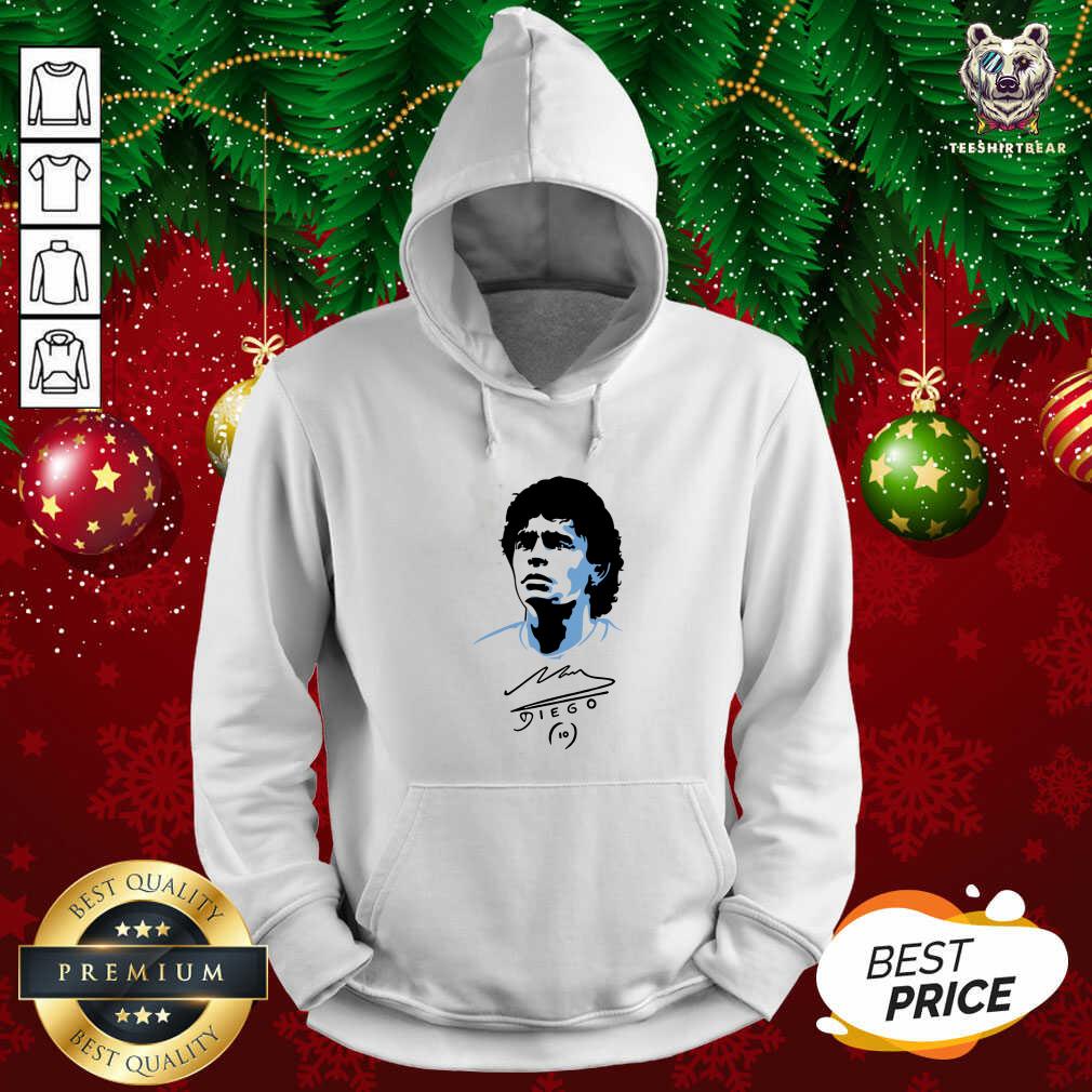 Beautiful Diego Maradona Signature Shirt