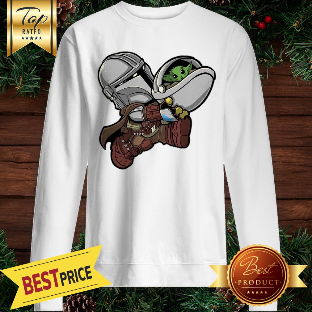 Bounty Bros-The Mandalorian Baby Yoda Kids Funny Shirt
