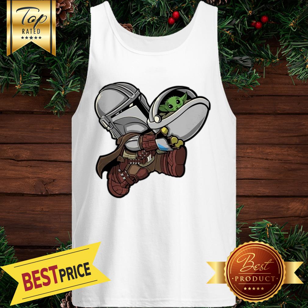 Bounty Bros-The Mandalorian Baby Yoda Kids Funny Shirt