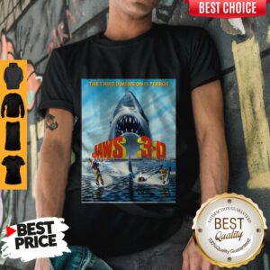 Official Movie Poster Jaws 3-D Shirt