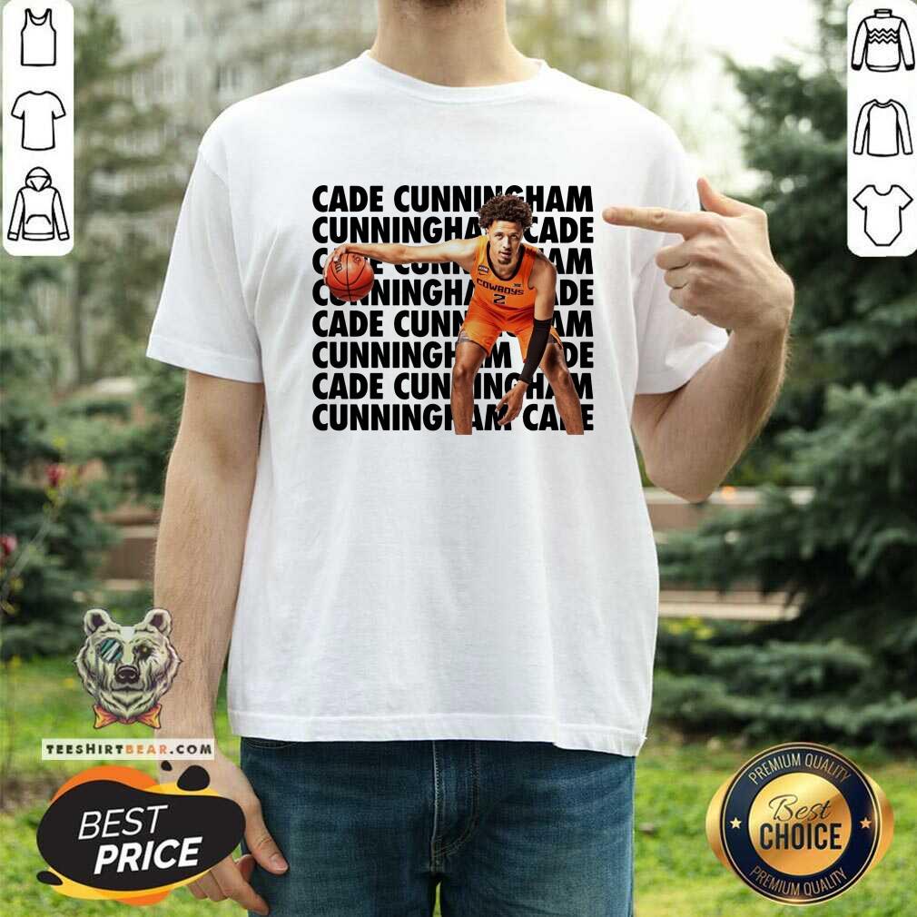 Cade Cunningham NBA Draft Number One Pick Shirt