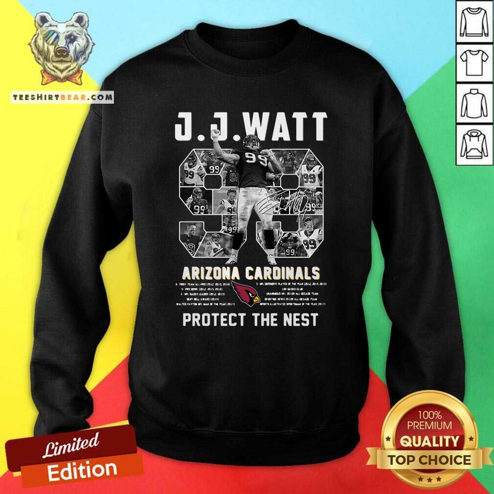 Cool J J Watt Arizona Cardinals 99 Protect The Nest Signature NFL Shirt