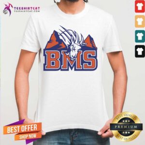 Premium Blue Mountain State Logo Shirt