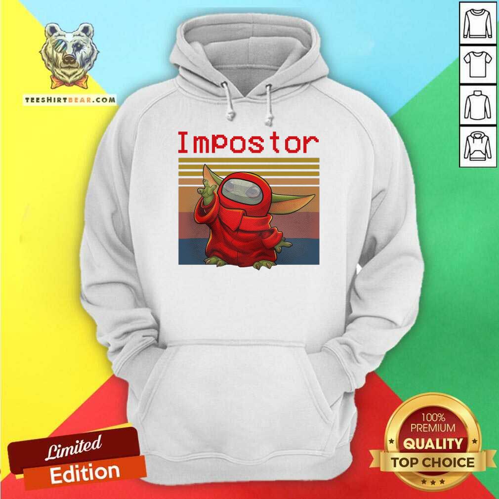 Cute Baby Yoda Impostor Among Us Vintage Shirt