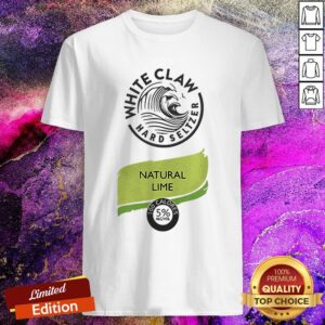 Important White Claw Hard Seltzer Natural Lime Halloween Costume Dress Shirt