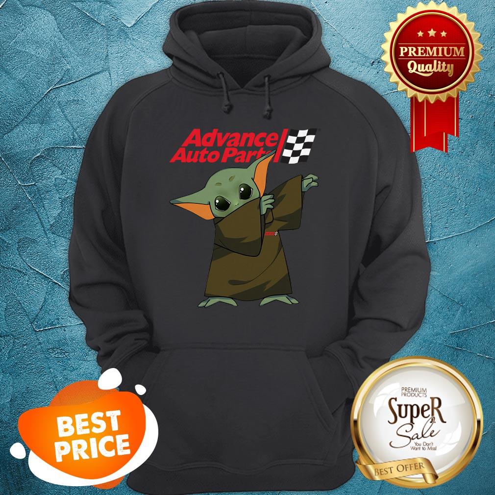 Dabbing Baby Yoda Mashup Advance Auto Parts Star Wars Shirt