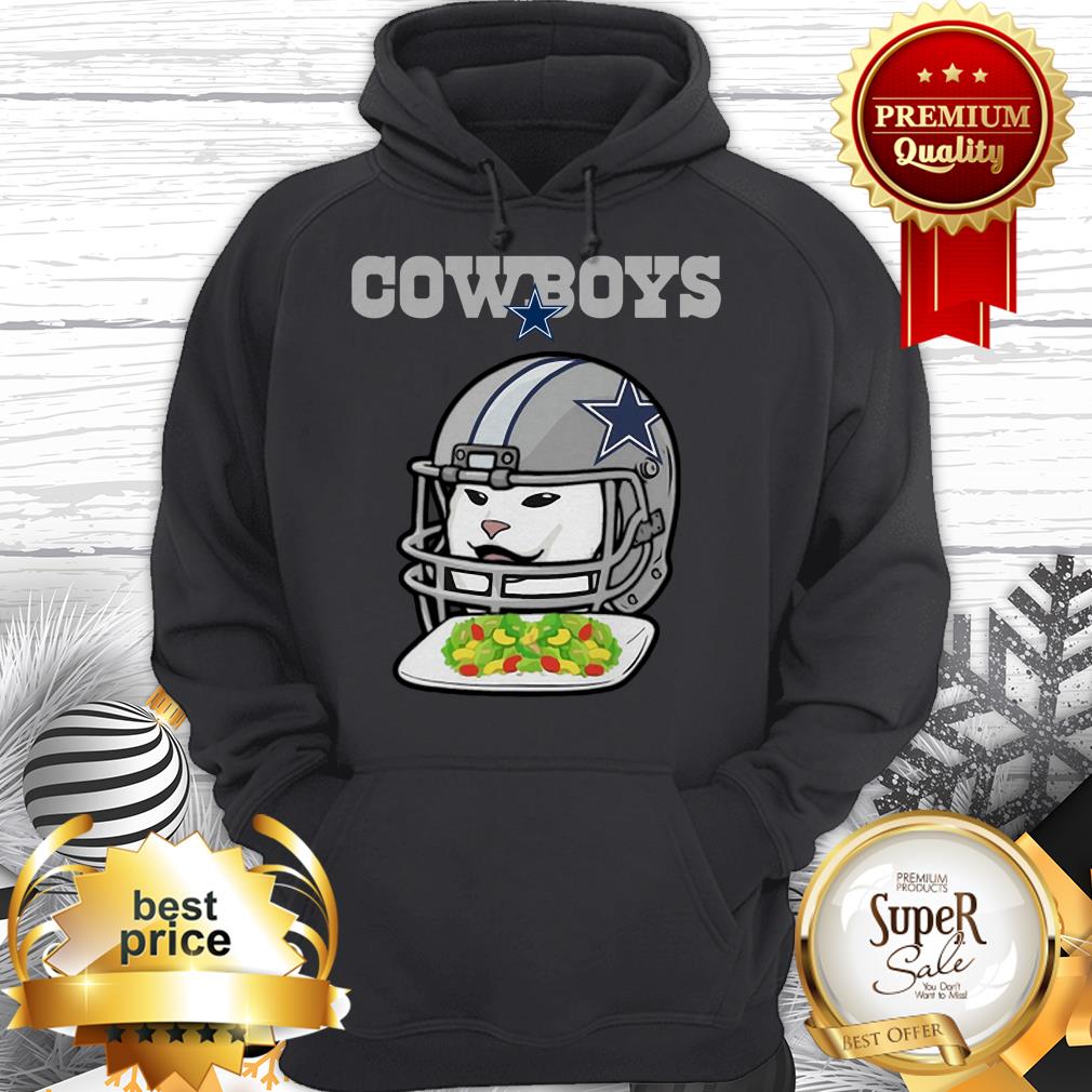 Dallas Cowboys Cat Meme Woman Yelling At Cat Shirt