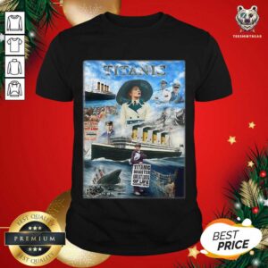 Official Titanic Sinking Poster Vintage Memorabilia Movie Shirt