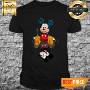 Mickey Present Water Mirror Reflection Shirt