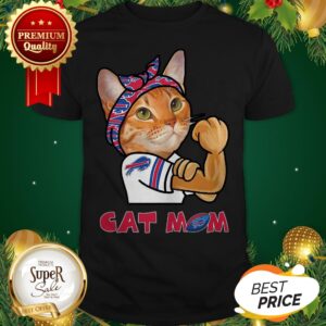 Buffalo Bills Cat Mom Shirt